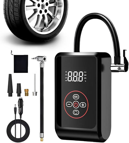 Compact Car Air Pump Compressor - Pexav