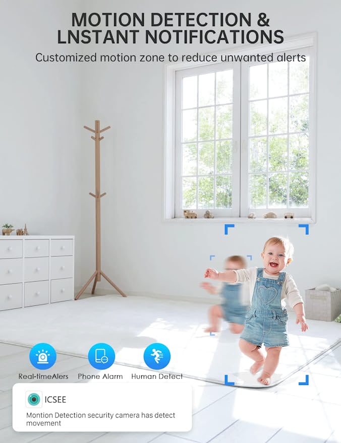 Wireless LED Bulb Security Camera