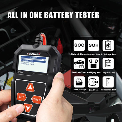 Auto Battery Voltage Test Tool