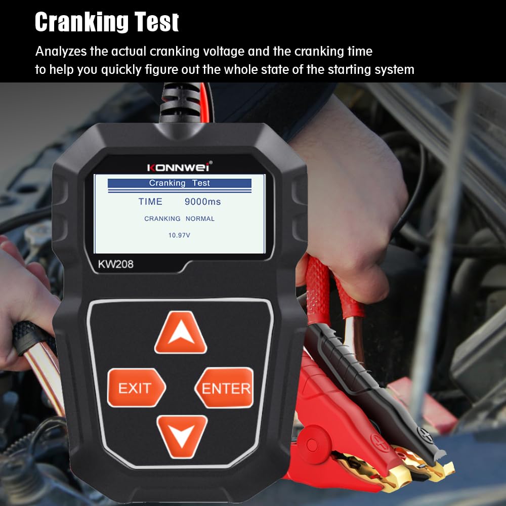Auto Battery Voltage Test Tool