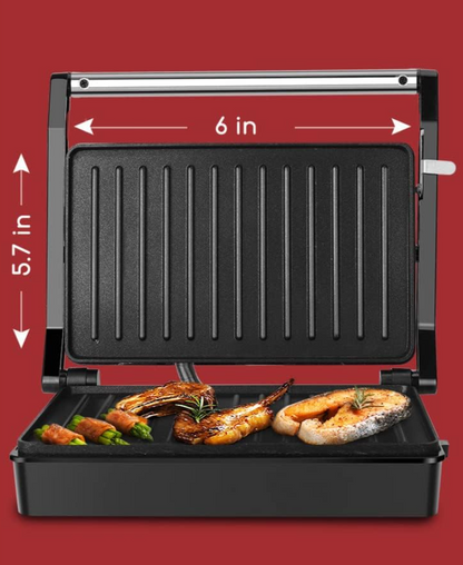 Electric Grill Panini Toaster