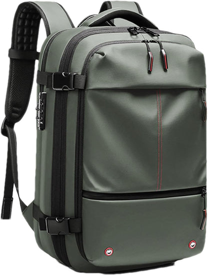 Waterproof Expandable 60L Travel Backpack with Laptop Sleeve