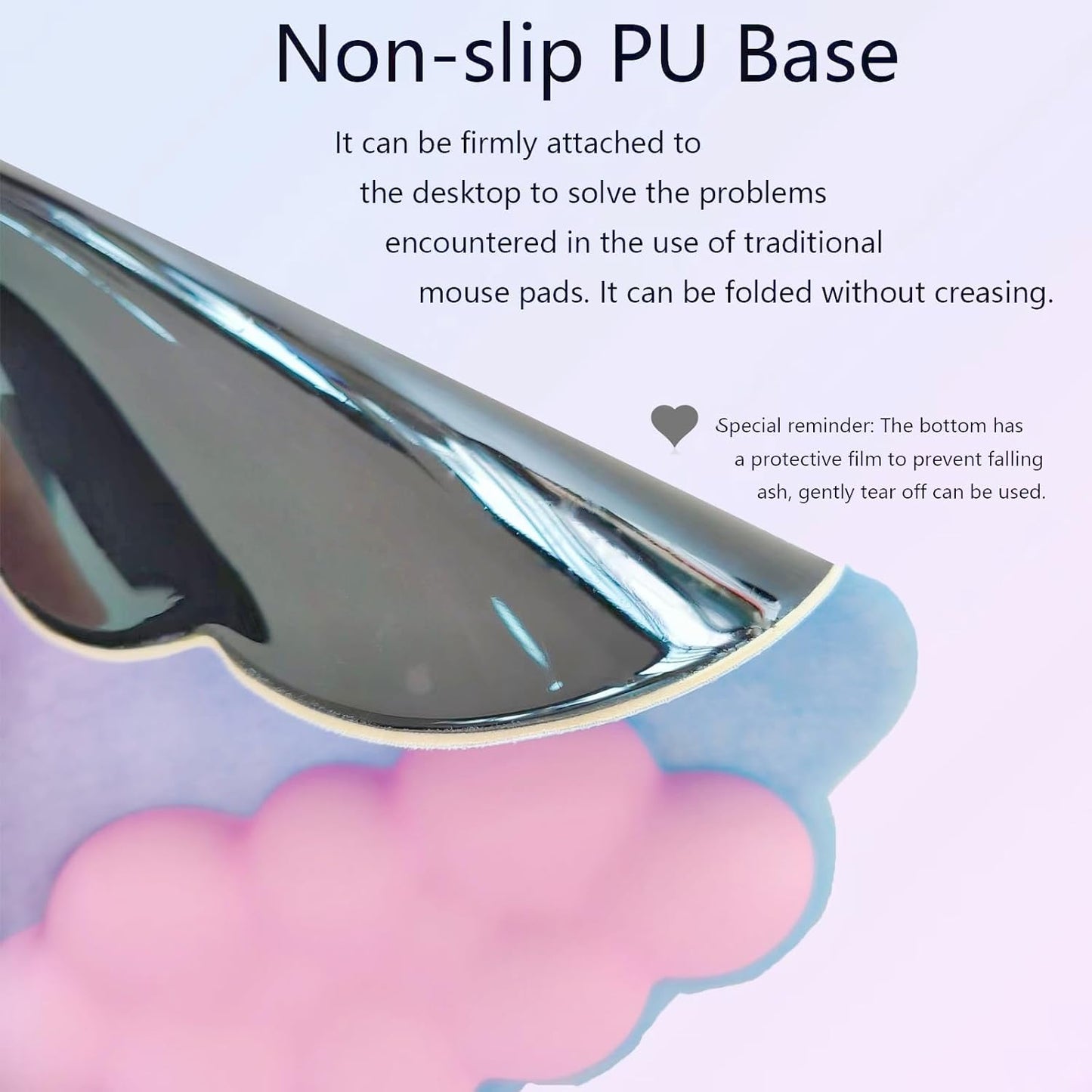 Comfortable Ergonomic Wrist Rest Set with Mouse Pad