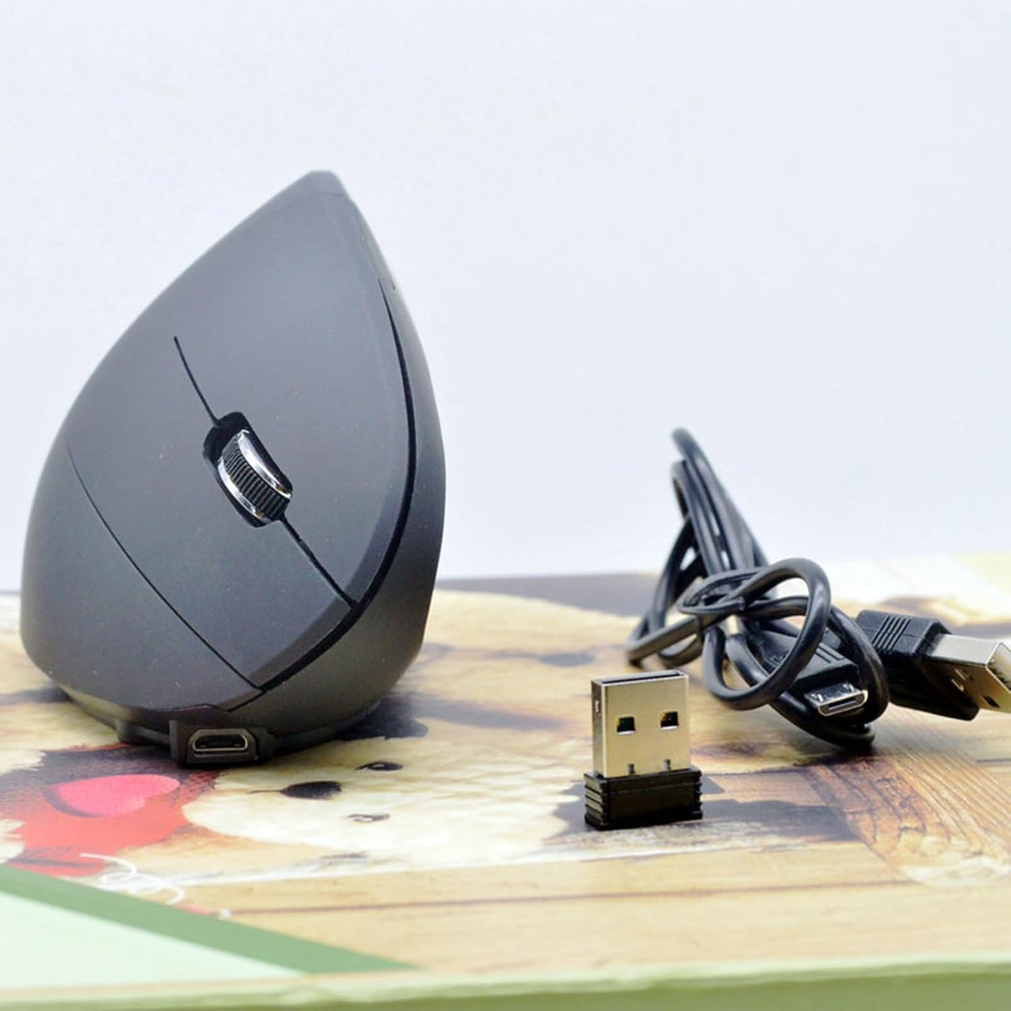 Comfortable Wireless Optical Mouse - Elvion