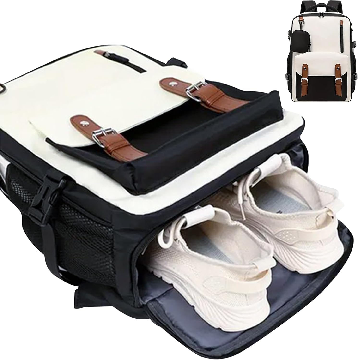 Spacious Water Resistant Expanding Travel Bag - Pexav
