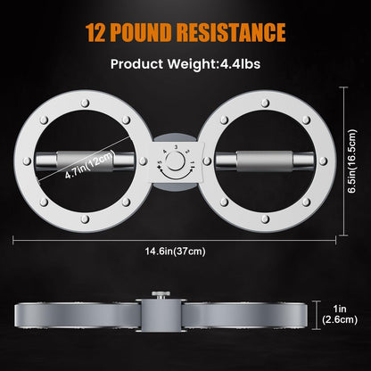 Compact Arm Trainer with 12LB Adjustable Resistance