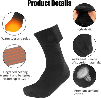 Warm Thermal Socks with USB Heating