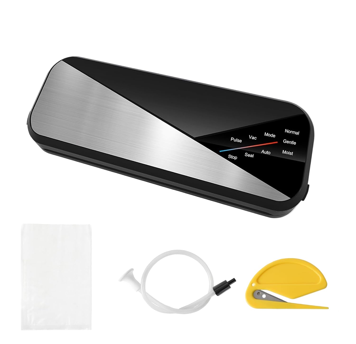 Compact 6-in-1 Food Sealer with Strong Suction Power - Pexav