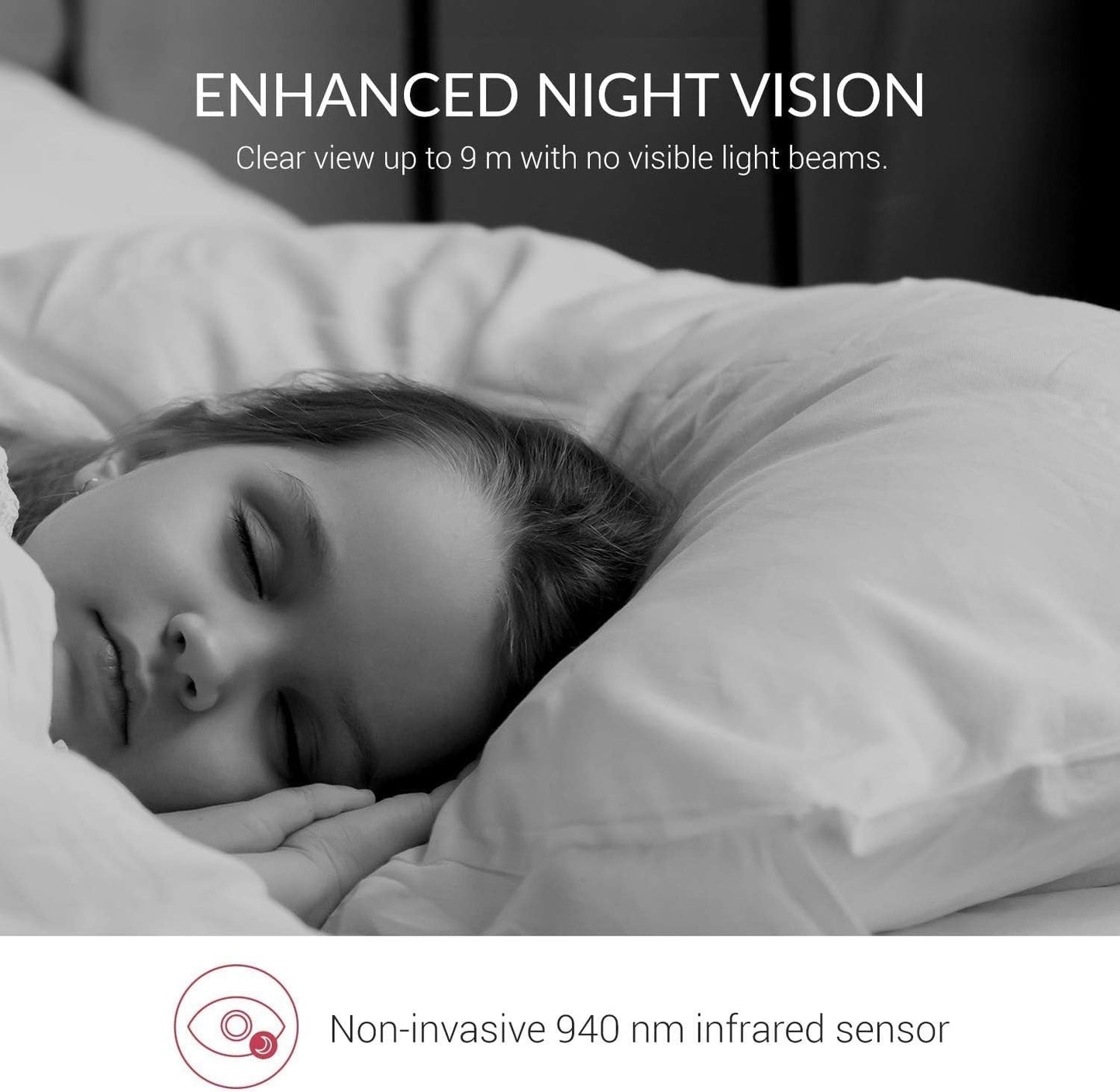 2 Pack Home Surveillance Camera With Night View