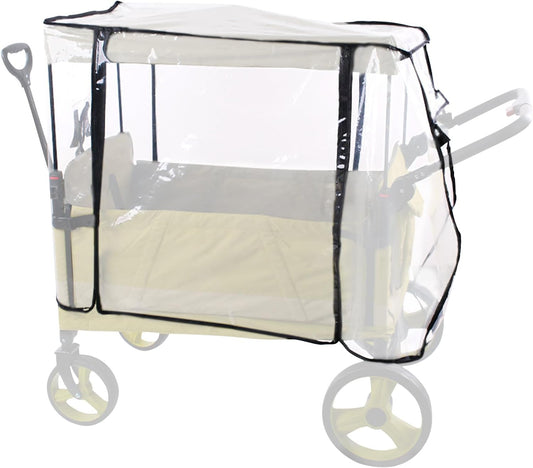 Waterproof Stroller Canopy – Durable Shield for Double & Quad Strollers - Pexav