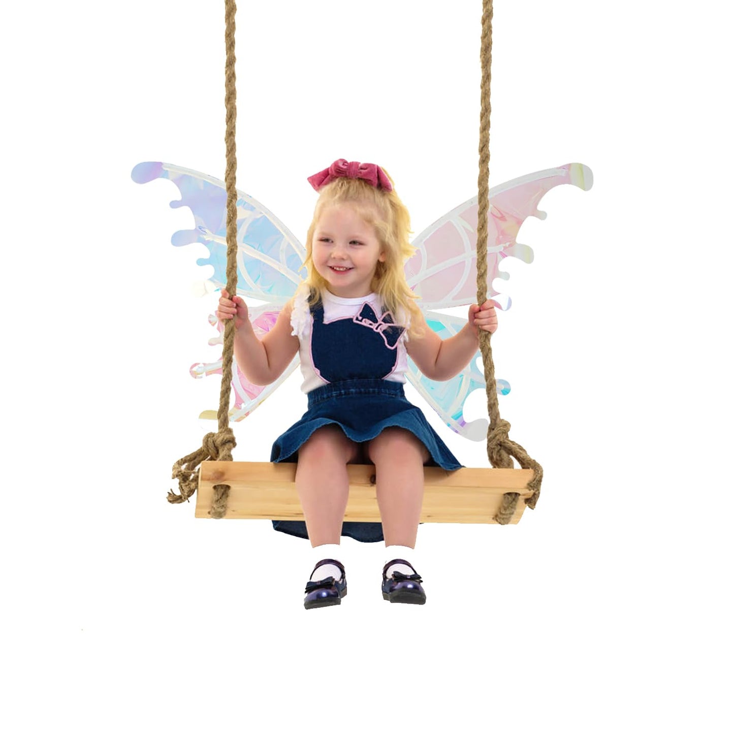 Colorful LED Fairy Wing Costume for Kids and Adults