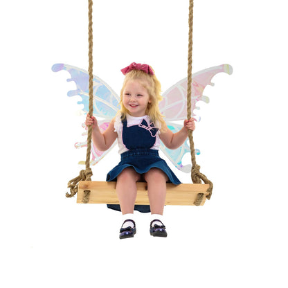 Colorful LED Fairy Wing Costume for Kids and Adults