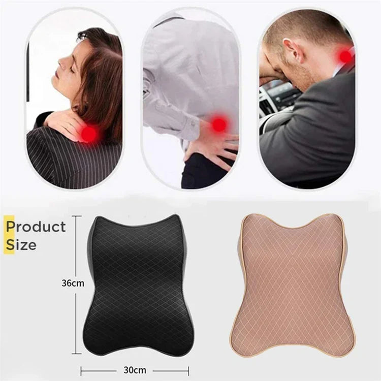 Comfortable Car Headrest Neck Pillow, Relief For Neck Strain