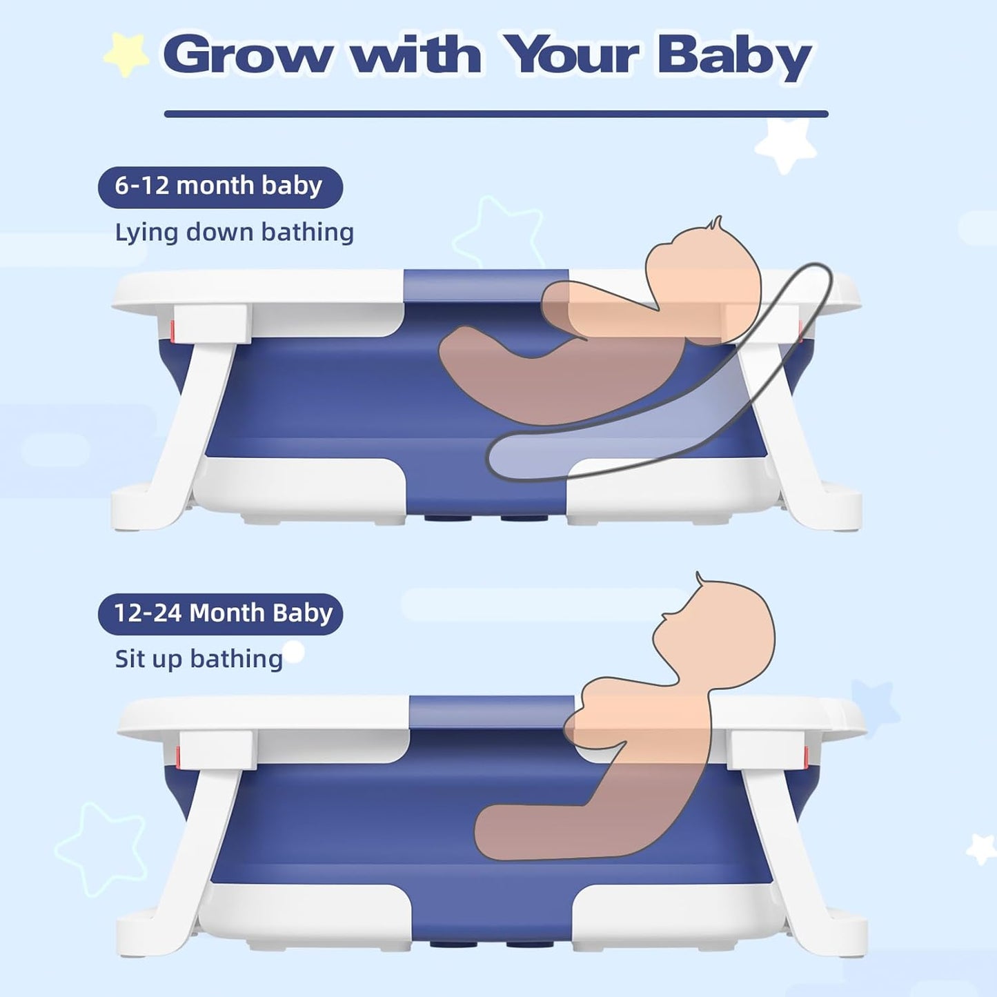 Soft Infant Bathing Tub