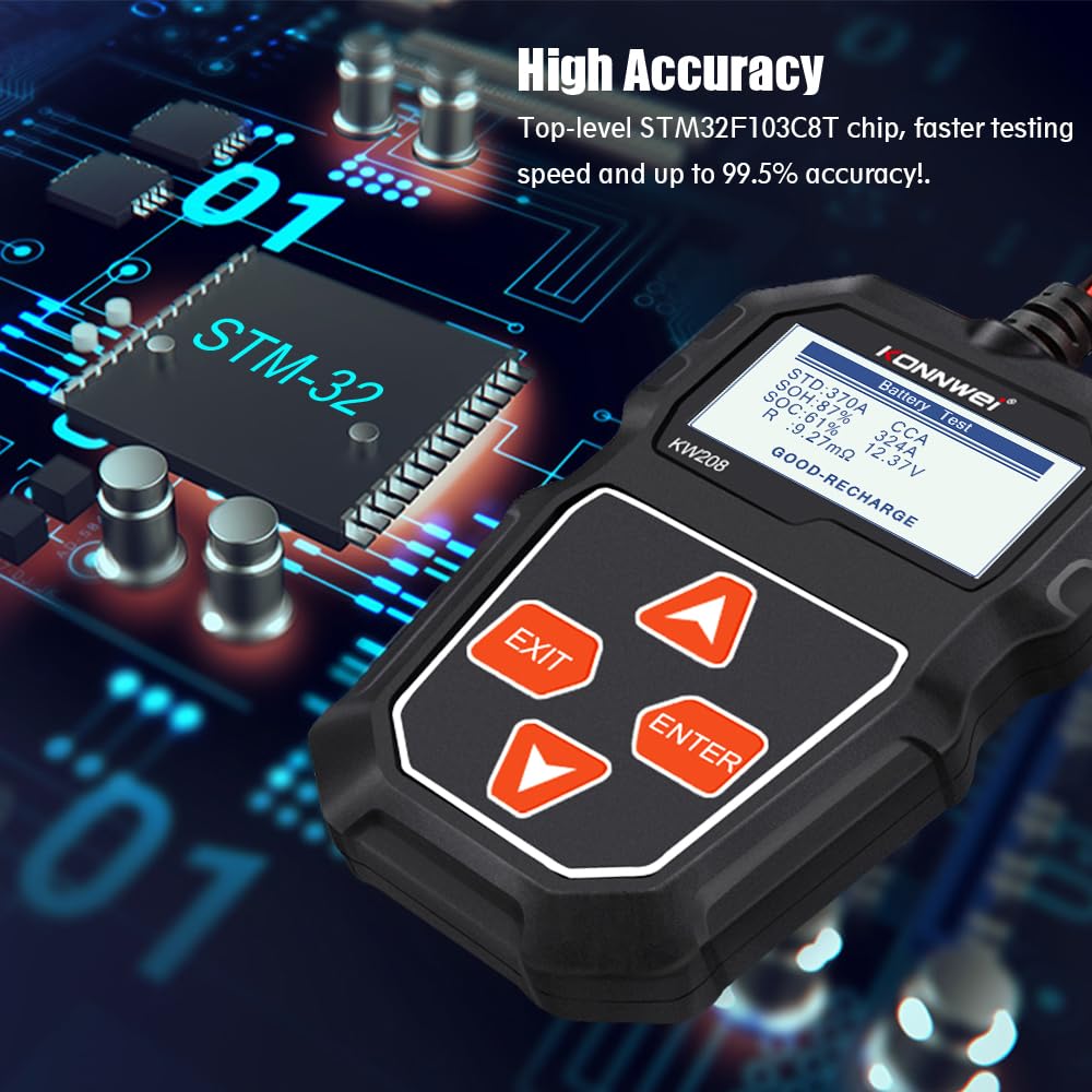 Auto Battery Voltage Test Tool