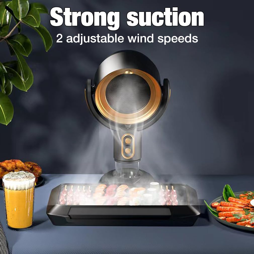 Compact Kitchen Exhaust Fan with 2 Speed Settings