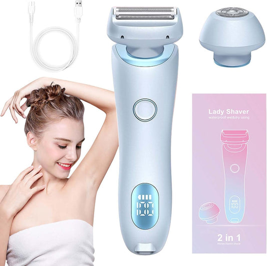 Women's Rechargeable Shaver with Fast Cutting Blades - Pexav