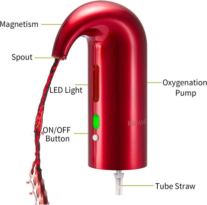 Automatic Wine Pump Aerator Pourer Setter