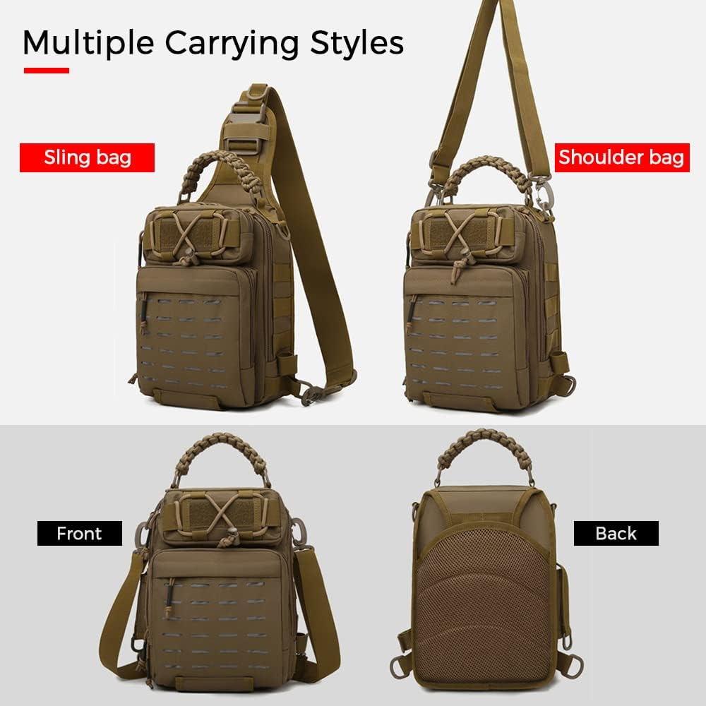 Waterproof Fishing Tackle Bag with Multiple Pockets