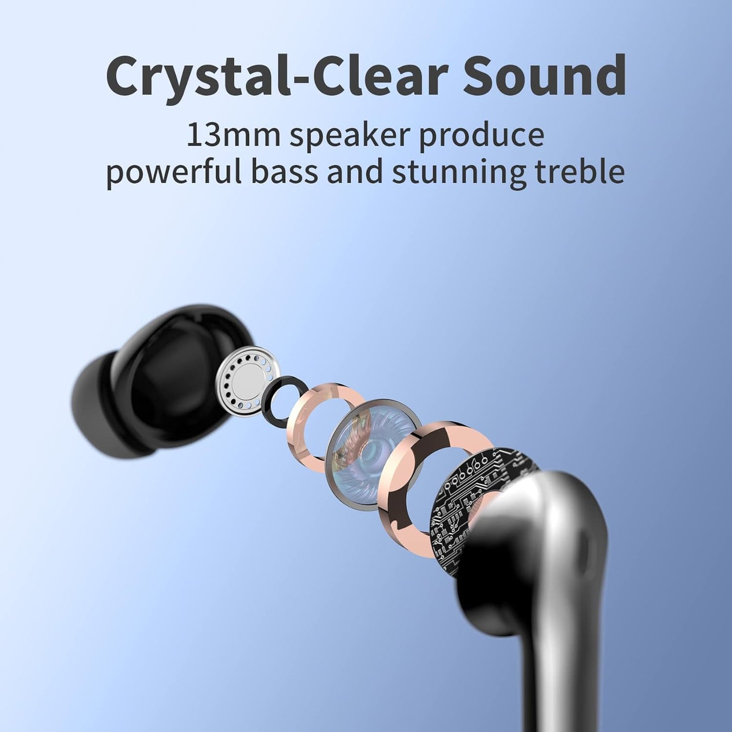 Compact Bluetooth Earbuds With Portable Charger