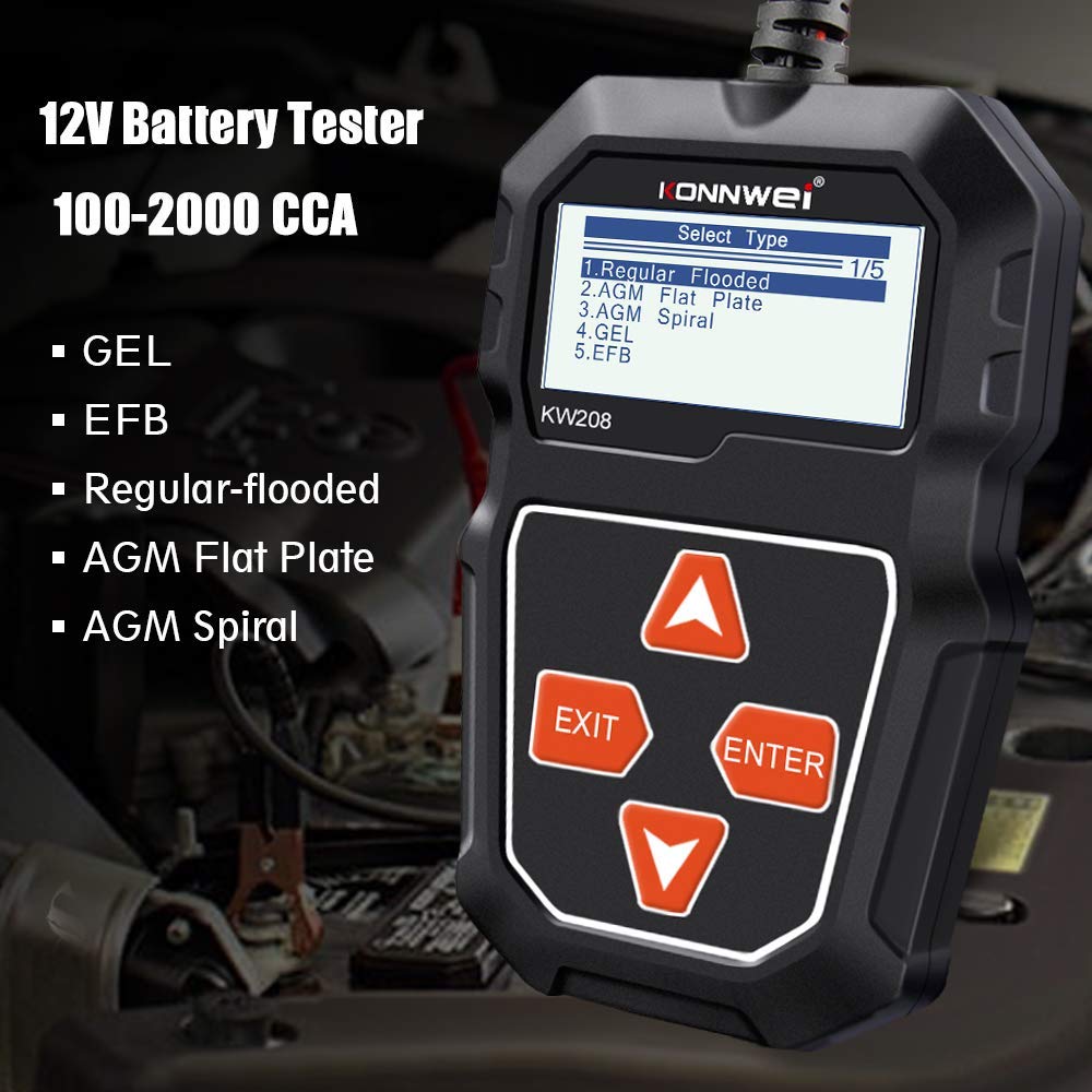 Auto Battery Voltage Test Tool