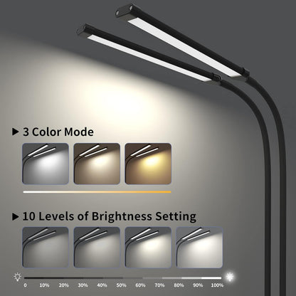 Flexible LED Desk Clamp Light with Adjustable Arm
