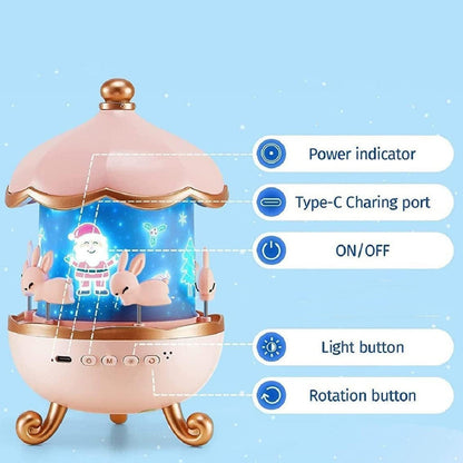 Colorful LED Nursery Night Light