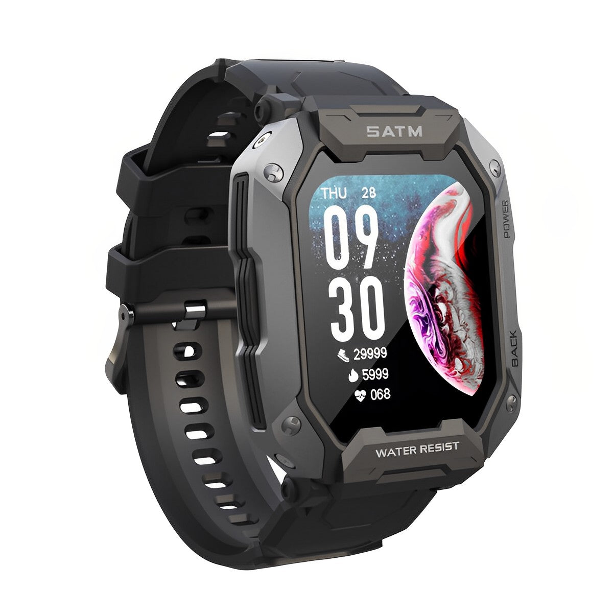 Tough Waterproof Military Style Smart Watch