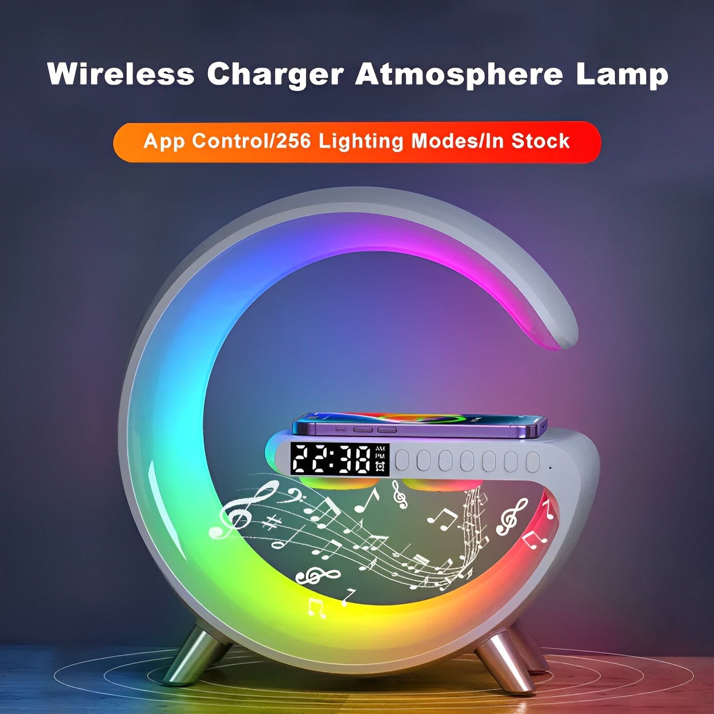 Compact LED Table Clock