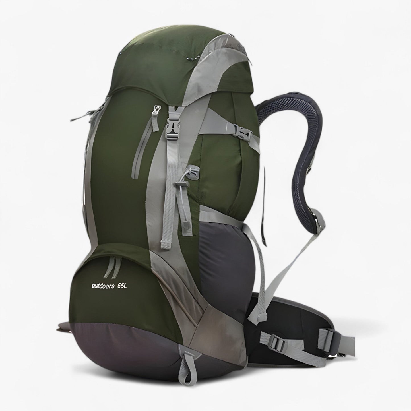 Waterproof Hiking Backpack, 65L Heavy Duty Trek Bag