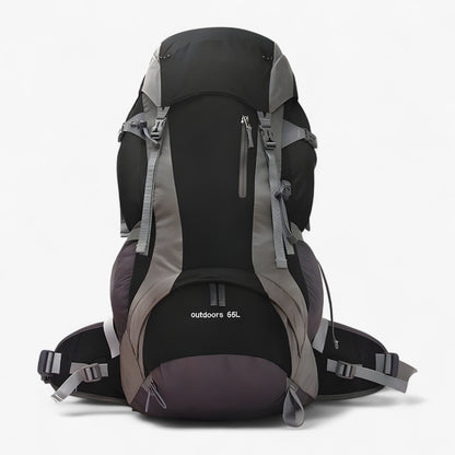Waterproof Hiking Backpack, 65L Heavy Duty Trek Bag