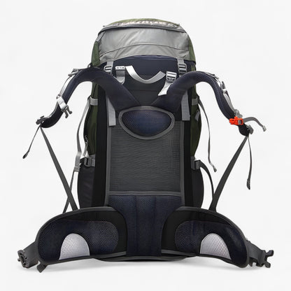 Waterproof Hiking Backpack, 65L Heavy Duty Trek Bag
