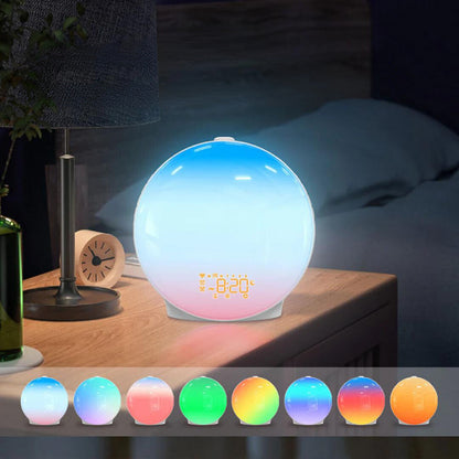 Wake Up Light Alarm Clock with Relaxing Sounds