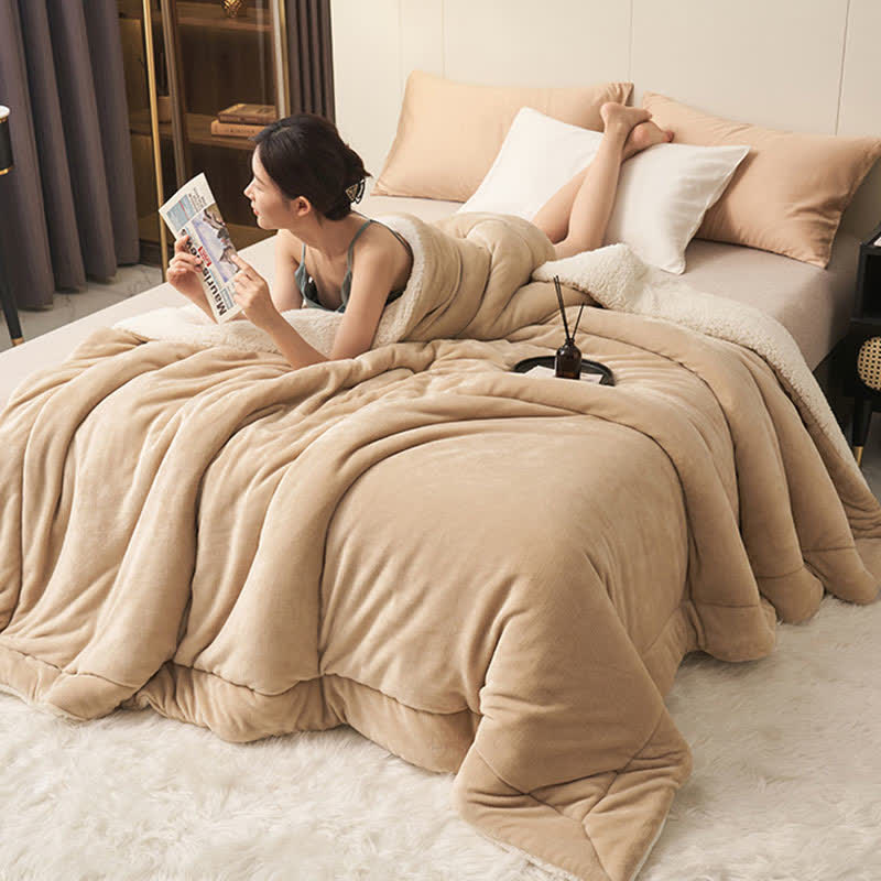 Plush Reversible Shaggy Area Rug – Dense & Cozy