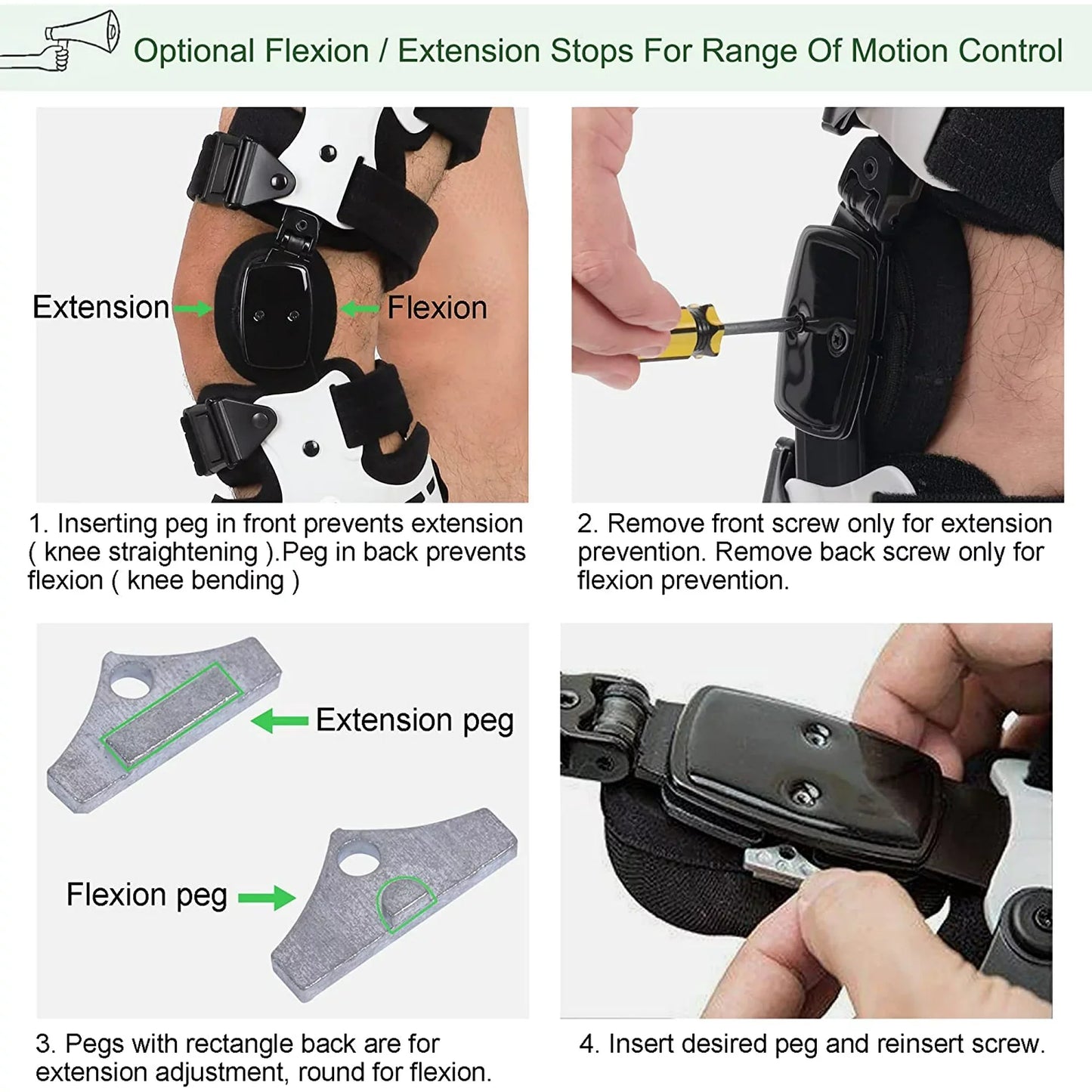 Supportive Hinged Knee Support