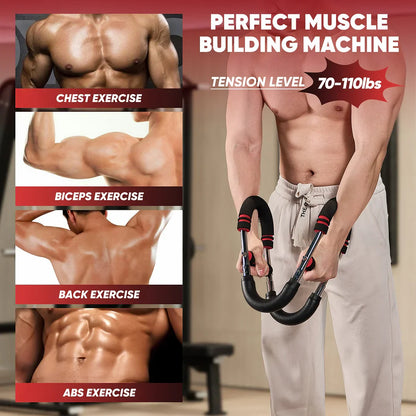 Compact Home Gym Bar for Total Body Workout