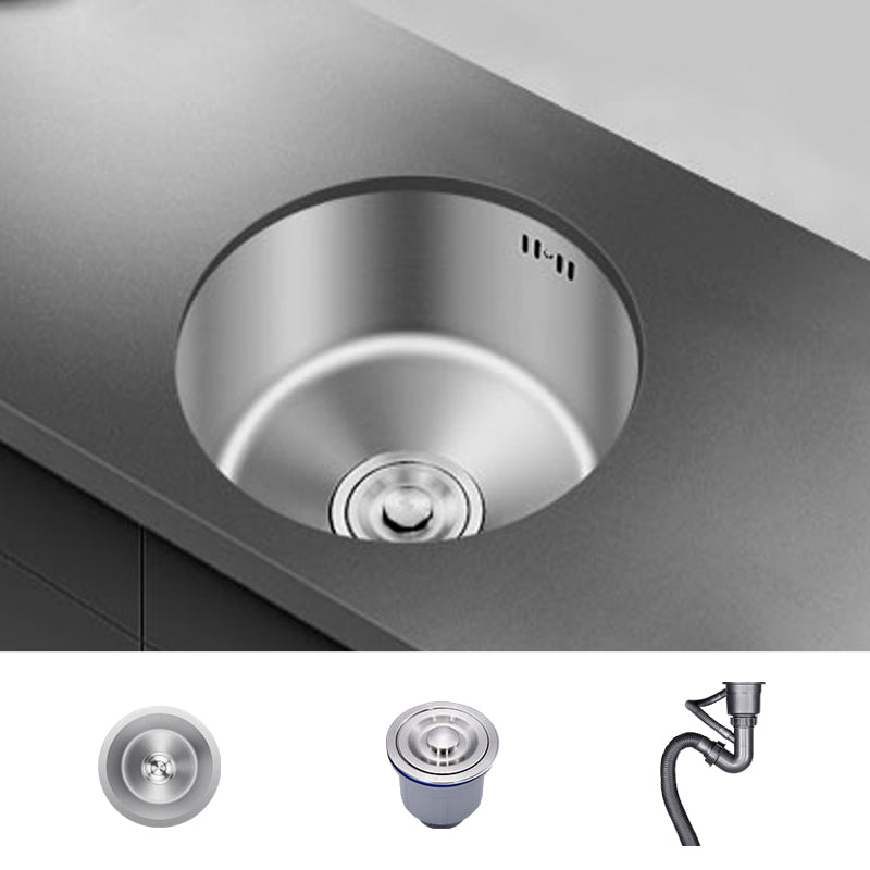 Durable Steel Kitchen Sink with Drain Basket