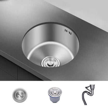 Durable Steel Kitchen Sink with Drain Basket