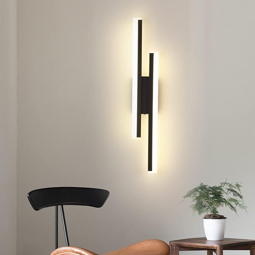 Thin LED Indoor Wall Lamp Contemporary Style