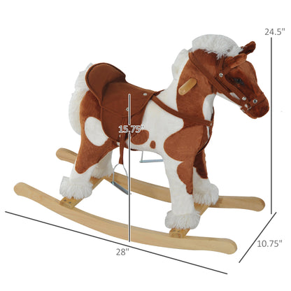 Classic Wooden Rocking Horse For Kids