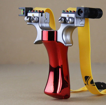 Accurate Steel Pocket Slingshot