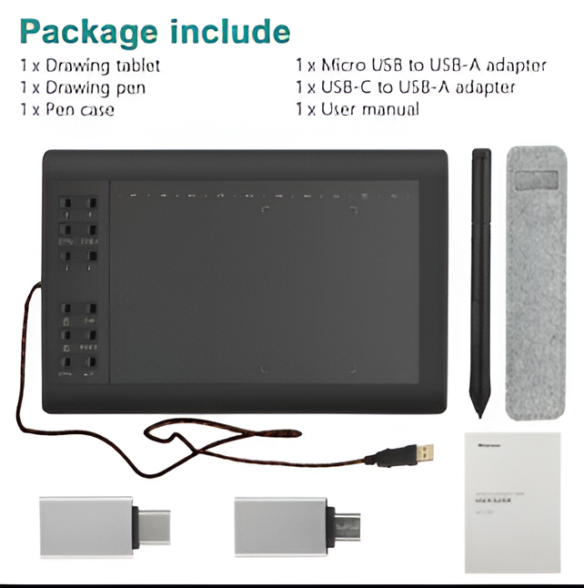 Artistic Drawing Tablet Digital Art Pad