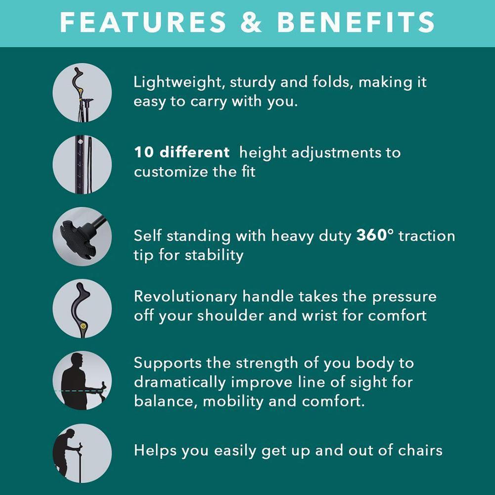 Comfort Walking Cane for Seniors