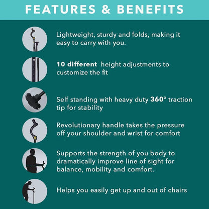 Comfort Walking Cane for Seniors