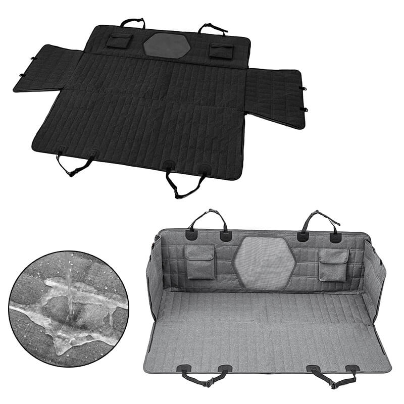 Durable Pet Car Seat Protector with Breathable Mesh
