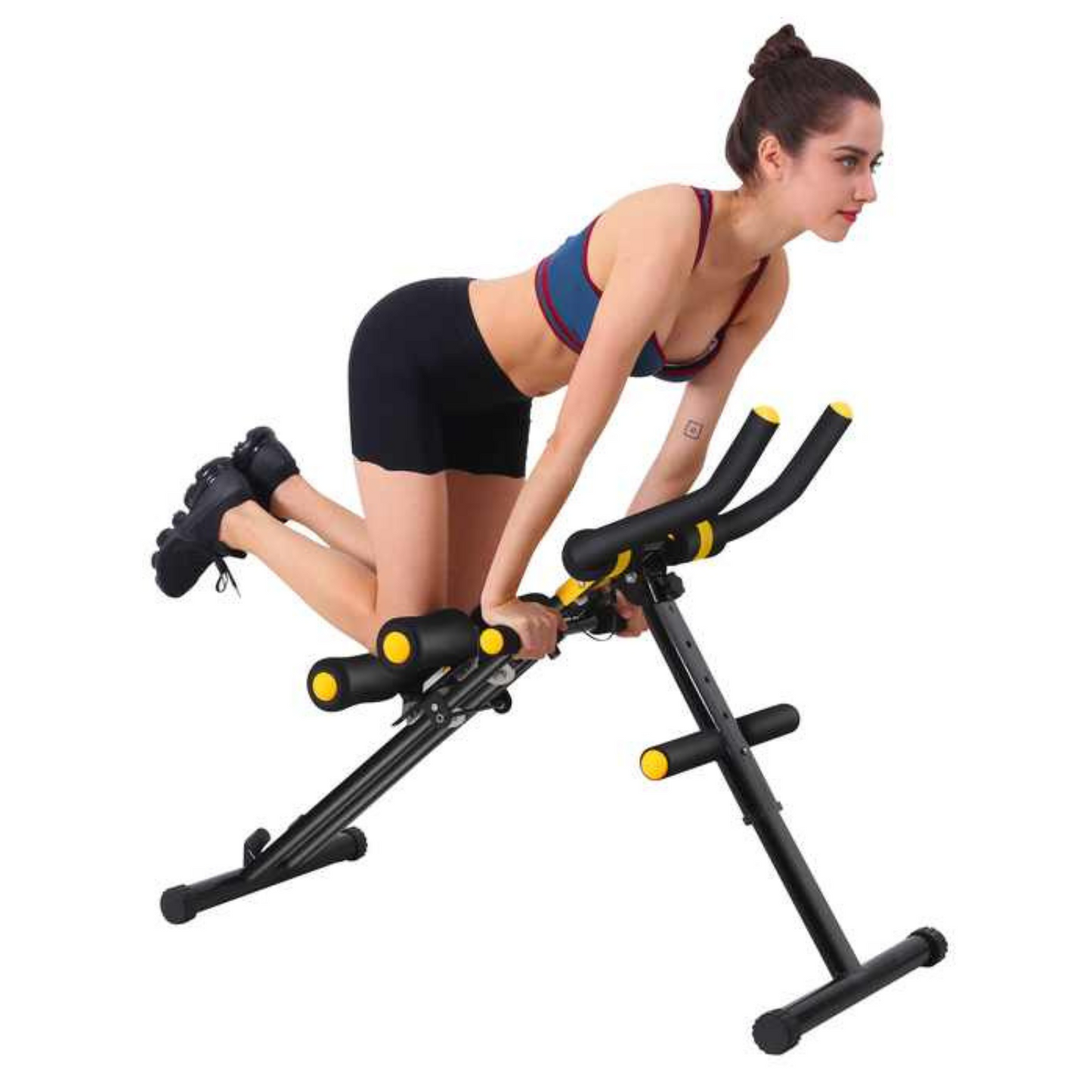 Strong Home Ab Exercise Crunch Fitness Machine - Pexav