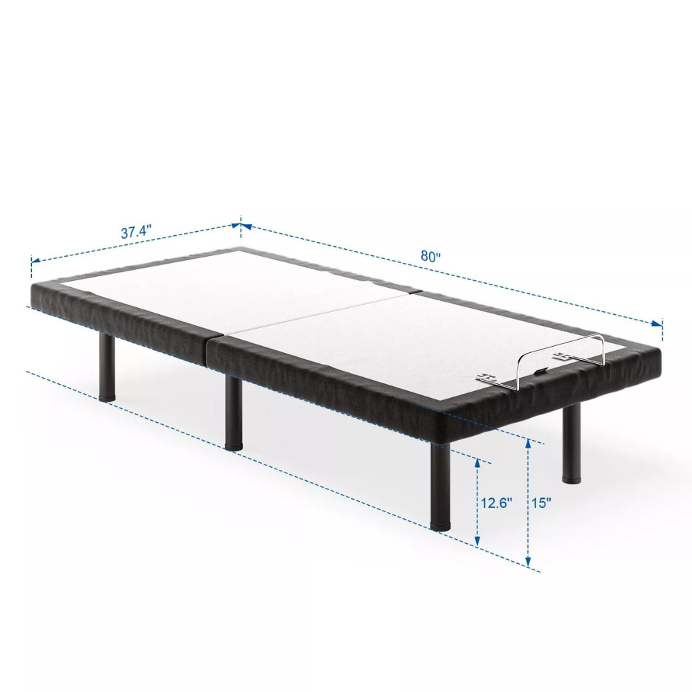 Comfortable Electric Adjustable Bed Frame with Remote Control