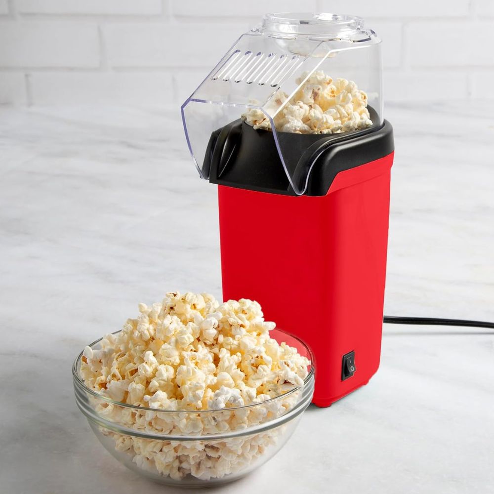 Compact Air Popcorn Popper Healthy Cooking Appliance - Pexav