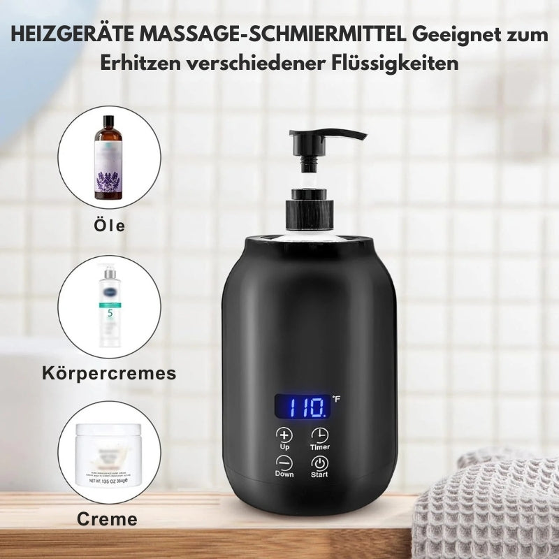 Compact Digital Oil Warmer Massage Heater
