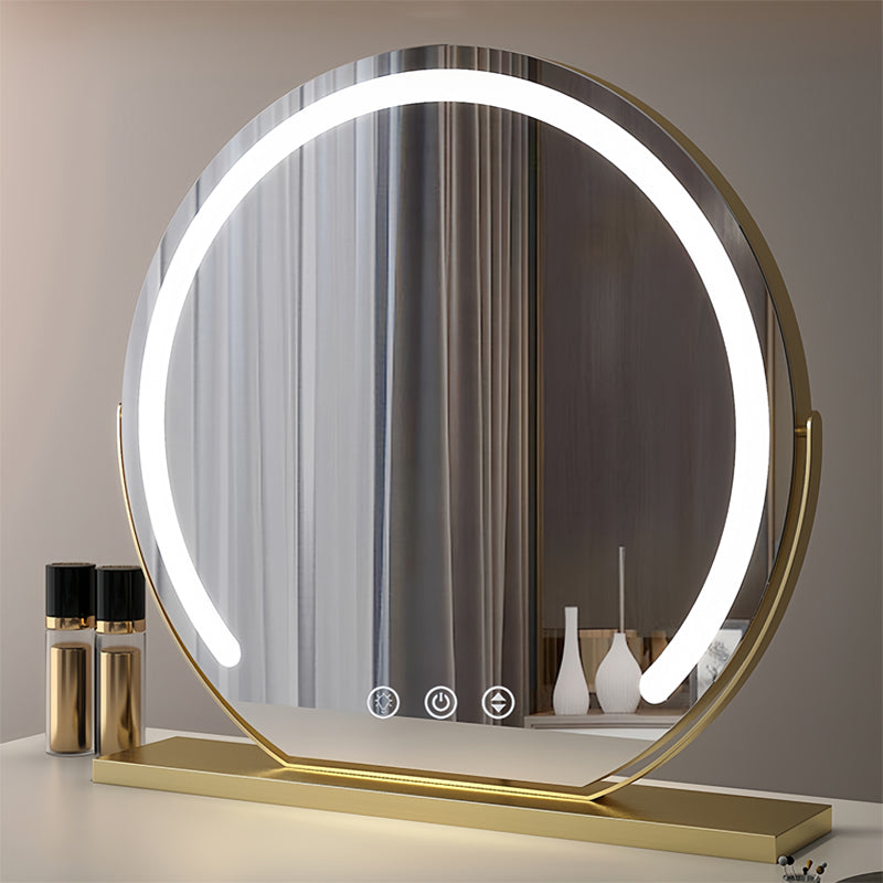 Smart LED Vanity Mirror with Touch Control & Rotation